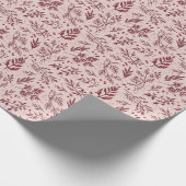 Winterzweige Geschenkpapier (Ecke)