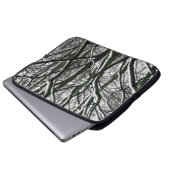 Winterzweige Laptopschutzhülle (Vorne Knopf)