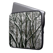 Winterzweige Laptopschutzhülle (Vorderseite Links)