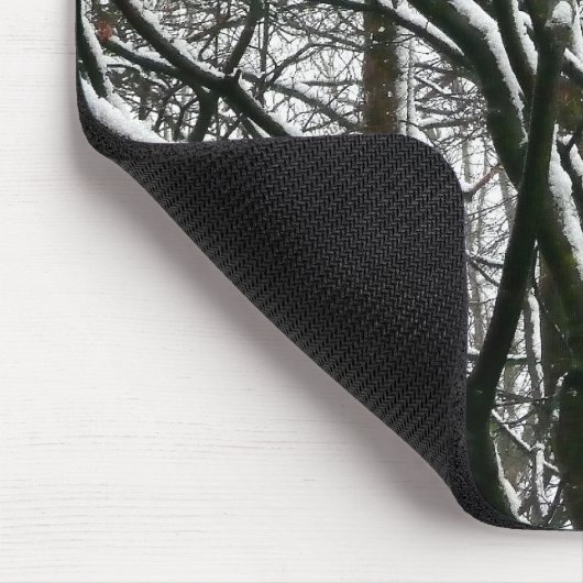 Winterzweige Mousepad (Ecke)