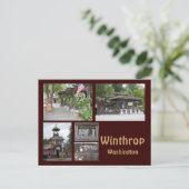 Winthrop Collage 1 Postkarte (Stehend Vorderseite)
