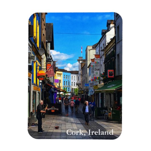 Winthrop Street, Cork Ireland Magnet (Vertikal)