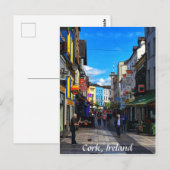 Winthrop Street, Cork, Ireland Postcard Postkarte (Vorne/Hinten)