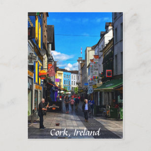 Winthrop Street, Cork, Ireland Postcard Postkarte