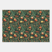 Wintriana – Festliche Fantasiewelten Geschenkpapier Set (Vorderseite 2)