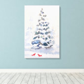 Wintry Afternoon Leinwanddruck (Insitu (Holzboden))