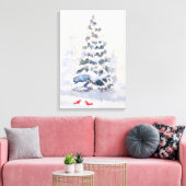 Wintry Afternoon Leinwanddruck (Insitu (Wohnzimmer))