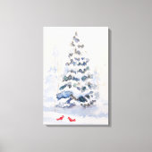 Wintry Afternoon Leinwanddruck (Vorderseite)