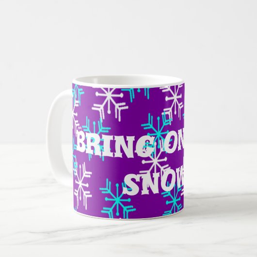 Wintry-Meldung Kaffeetasse (Vorderseite Links)