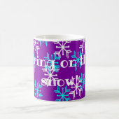 Wintry Message Coffee Tasse (Mittel)