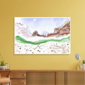 Wintry Mix Canvas Print Leinwanddruck (Insitu (Wohnzimmer))
