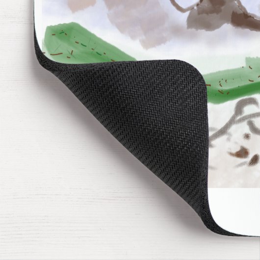 Wintry Mix Mousepad (Ecke)