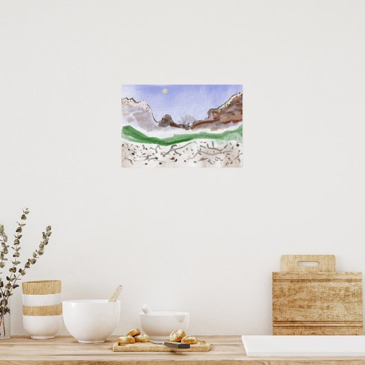 Wintry Mix Poster (Küche)