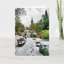 Wintry Scene Christmas Card