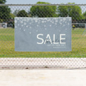 Wintry Watercolor Blue New Winter Collection Banner (Insitu)