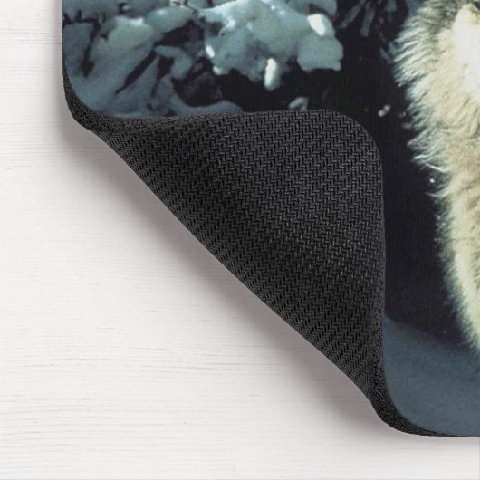 Wintry-Wolf-Mousepad Mousepad (Ecke)