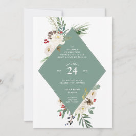 Wintry Wonderland Weihnachtsfeier Einladung