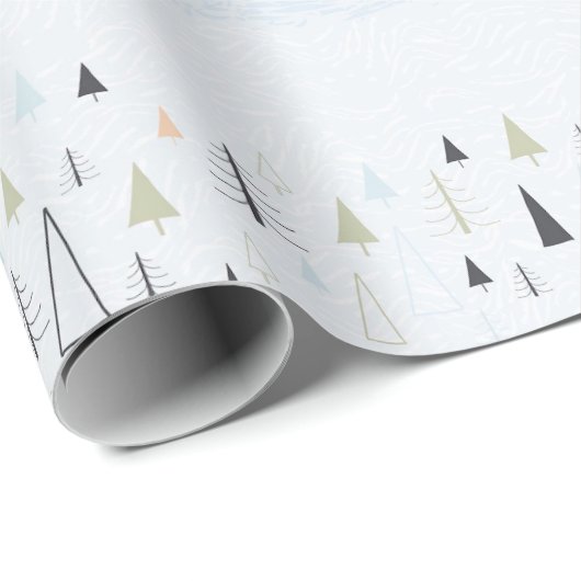 Wintry Wrapping Paper Geschenkpapier (Rolleneckpunkt)