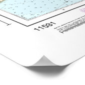 Winyah Bay to Bulls Bay Seekarte 11531 Poster (Ecke)