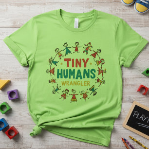 Winzer kleiner Menschen — Süße Grundschullehrerin T-Shirt
