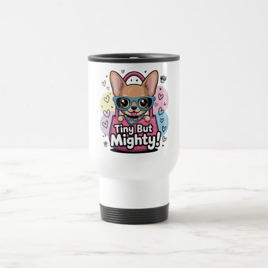 Winzig aber Mächtig Reisebecher (Mittel)