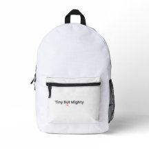 Winzig aber mächtig süße Kinder Rucksack