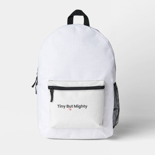 Winzig aber mächtig süße Kinder Rucksack (Vorderseite)