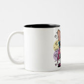Winzig aber Mächtig Zweifarbige Tasse (Links)
