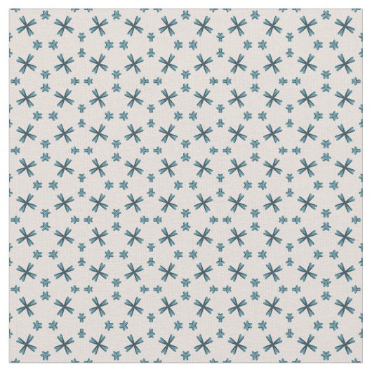 Winzige Blaue Blumen Stoff (Nahaufnahme)