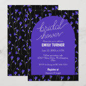 winzige Blume Brautparty Einladung (Vorne/Hinten)