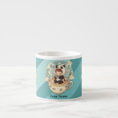 Winzige Chibi-Panda-Milchtasse für Kinder Espressotasse (Vorderseite)