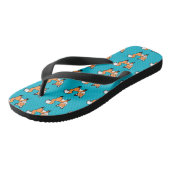 Winzige Fox Flip Flops Badesandalen (Schrägansicht)