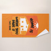 Winzige Häuser leben - winzige Zuhause Badehandtuch (Badehandtuch)