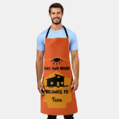 Winzige Häuser leben - winzige Zuhause Schürze (Getragen)