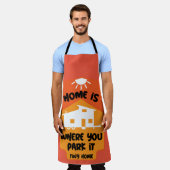 Winzige Häuser leben - winzige Zuhause Schürze (Getragen)