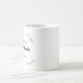 Winzige Momente Botanisches Gänseblümchen-Design Kaffeetasse (Mittel)