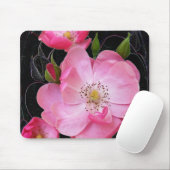 winzige Rosebude Mousepad (Mit Mouse)