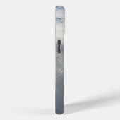 Winzige Satelliten umkreisen über einem Teil der E Case-Mate iPhone Hülle (Rückseite / Rechts)