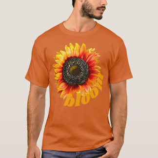winzige Sonnenblumenblume T-Shirt