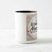 Winzige Tasse des Novelist-10 (Zentrum)