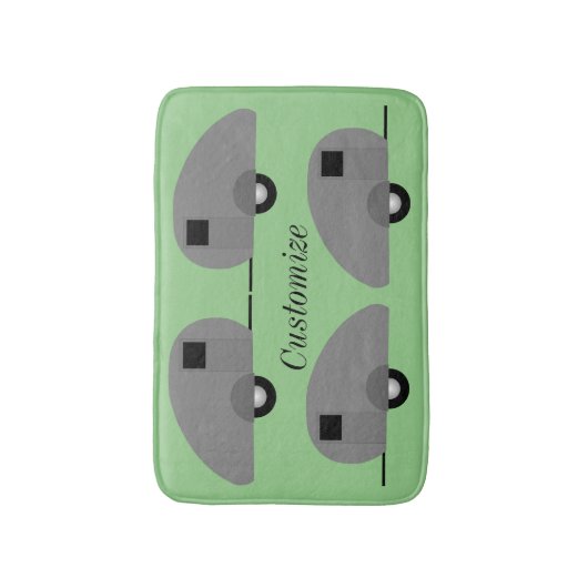 Winzige Teardrop-Anhänger Thunder_Cove Badematte (Vorderseite Vertikal)