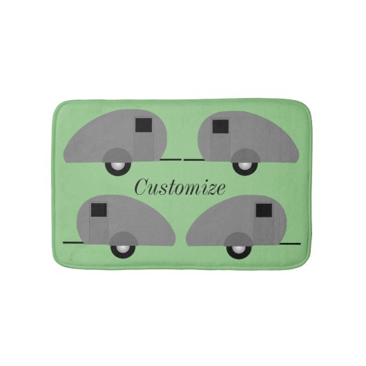 Winzige Teardrop-Anhänger Thunder_Cove Badematte (Vorderseite)