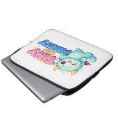 Winziger aber mächtiger Drache Laptopschutzhülle (Vorne Knopf)