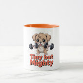 Winziger aber mächtiger Welpe Tasse (Zentrum)