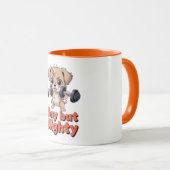 Winziger aber mächtiger Welpe Tasse (VorderseiteRechts)