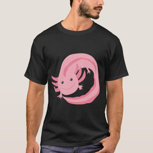 Winziger Axolotl T-Shirt (Vorderseite)