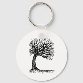 Winziger Baum Schlüsselanhänger