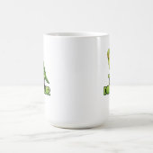 Winziger Dinosaurier-Sperlingspapagei Kaffeetasse (Mittel)