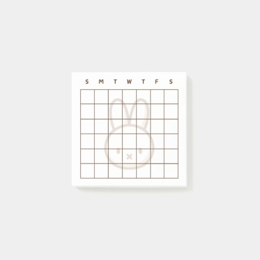 Winziger letzter Sonnenkalender Post-it Klebezettel (Vorderseite)