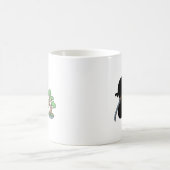 Winziger Ninja-Wasserbaum Kaffeetasse (Mittel)